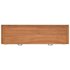 vidaXL TV-Schrank 120x40x45 cm Massivholz Teak