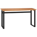 vidaXL Schreibtisch 120x45x75 cm Massivholz Teak