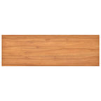 vidaXL Schreibtisch 120x45x75 cm Massivholz Teak