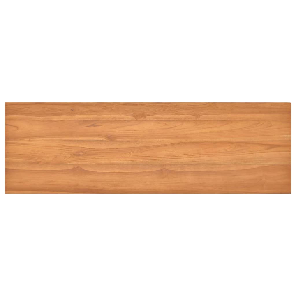 vidaXL Schreibtisch 120x45x75 cm Massivholz Teak