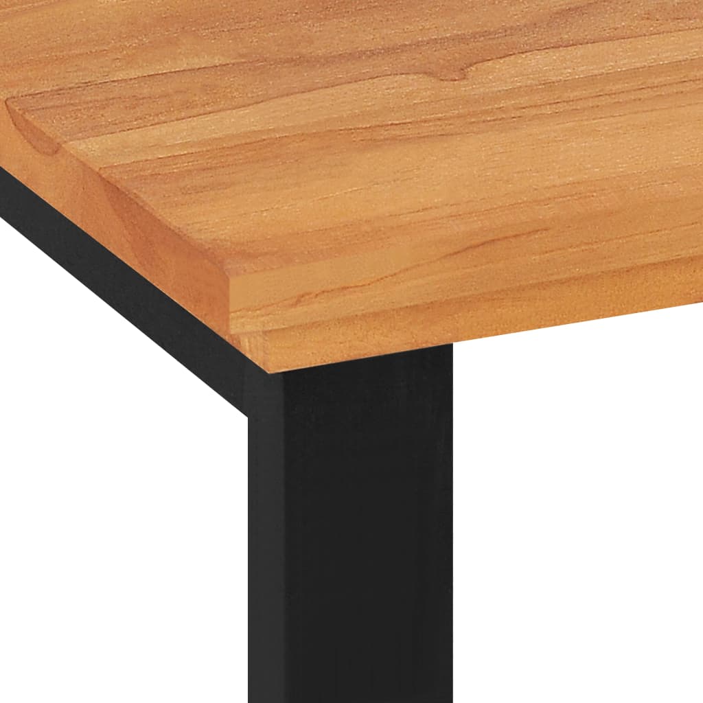 vidaXL Schreibtisch 120x45x75 cm Massivholz Teak