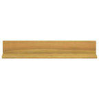 vidaXL Wandregale 2 Stk. 60x10x10 cm Massivholz Teak