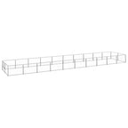 vidaXL Hundezwinger Silbern 20 m² Stahl