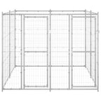 vidaXL Outdoor-Hundezwinger Verzinkter Stahl 4,84 m²