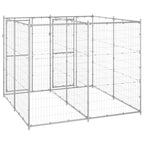 vidaXL Outdoor-Hundezwinger Verzinkter Stahl 4,84 m²