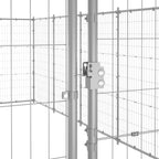 vidaXL Outdoor-Hundezwinger Verzinkter Stahl 36,3 m²