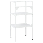 vidaXL Badezimmer Waschtischgestell Weiß 40x38x83 cm Eisen