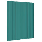 vidaXL Dachpaneel 36 pcs Grün 60 x 45 cm Verzinkter Stahl