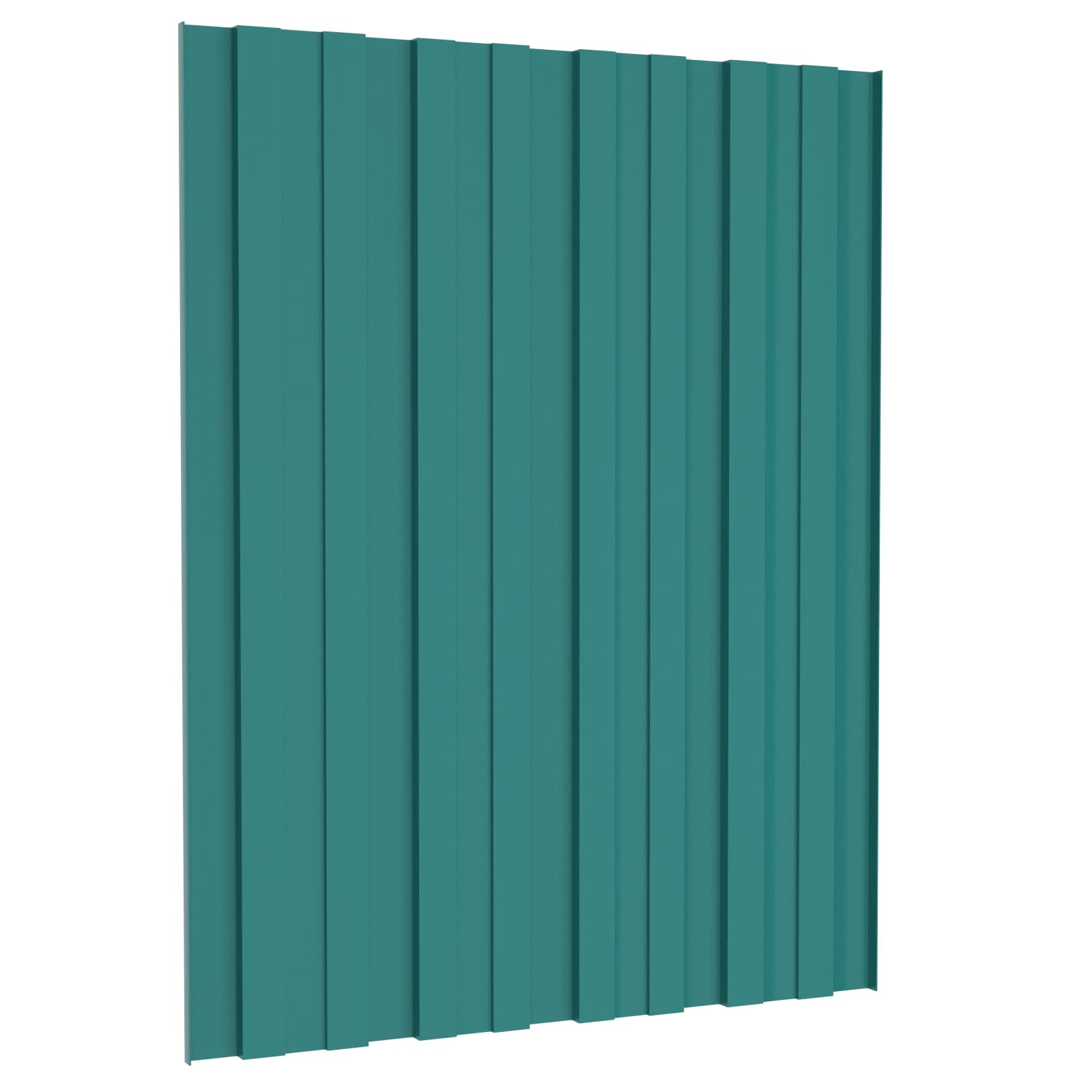 vidaXL Dachpaneel 36 pcs Grün 60 x 45 cm Verzinkter Stahl