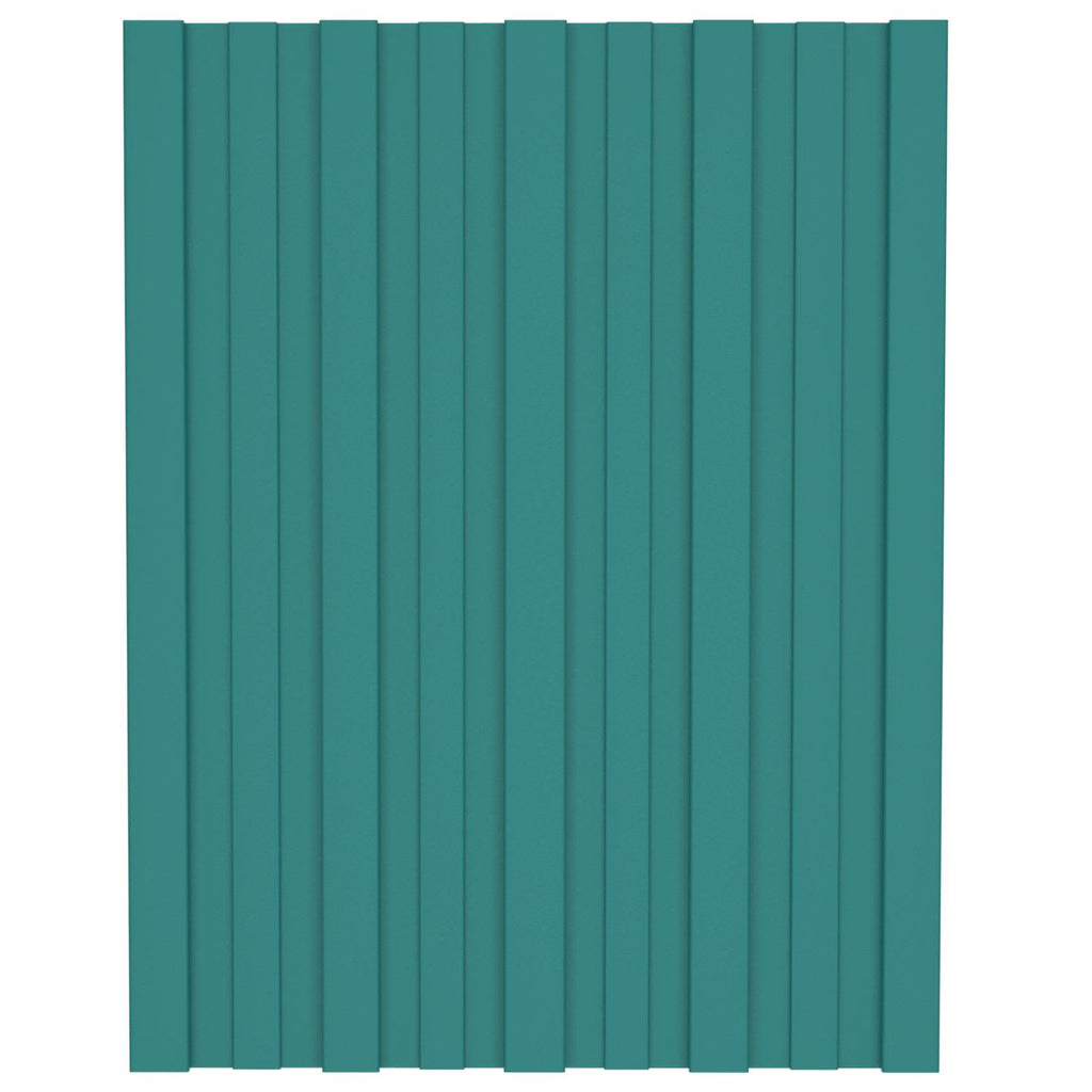 vidaXL Dachpaneel 36 pcs Grün 60 x 45 cm Verzinkter Stahl