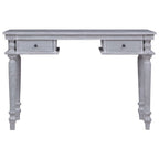 vidaXL Schreibtisch 115x50x78 cm Massivholz Mahagoni