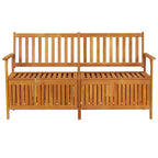 vidaXL Truhenbank 148 cm Massivholz Akazie