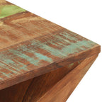 vidaXL Beistelltisch 35x35x55 cm Altholz Massiv