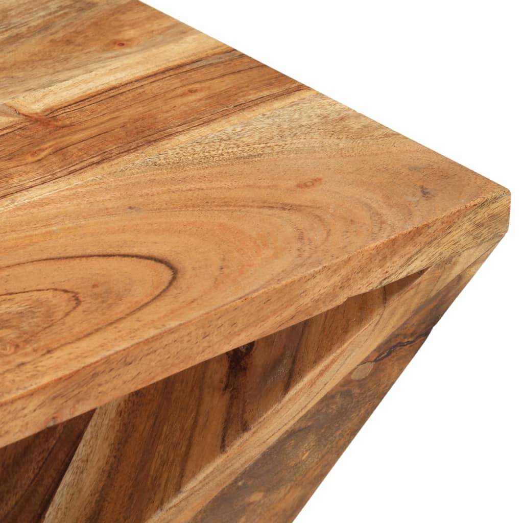 vidaXL Beistelltisch 35x35x55 cm Massivholz Akazie