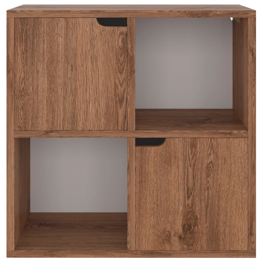 vidaXL Bücherregal Braun Eichen-Optik 60x27,5x59,5 cm Holzwerkstoff