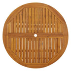 vidaXL Klappbarer Gartentisch 110 cm Massivholz Akazie
