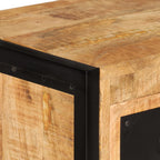vidaXL Weinregal für 16 Flaschen Massivholz Mango