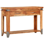 vidaXL Konsolentisch 110x35x75 cm Massivholz Akazie