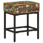 vidaXL Beistelltisch 40x30x51 cm Altholz Massiv