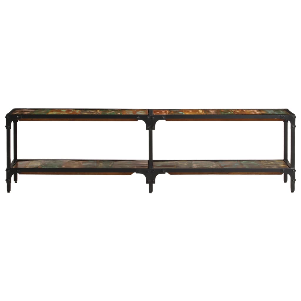 vidaXL TV-Schrank 150x30x41 cm Altholz Massiv