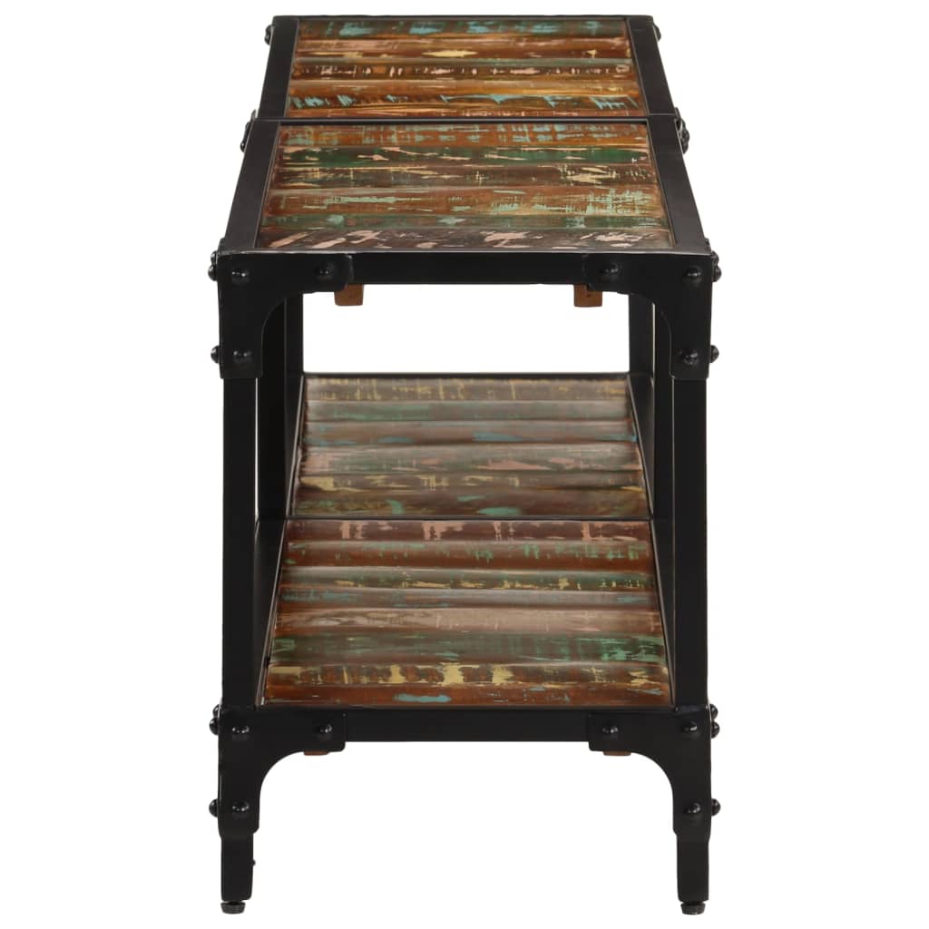 vidaXL TV-Schrank 150x30x41 cm Altholz Massiv