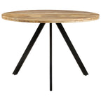 vidaXL Esstisch 110x75 cm Massivholz Mango