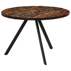 vidaXL Esstisch 110x75 cm Altholz Massivholz