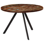 vidaXL Esstisch 110x75 cm Altholz Massivholz