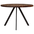 vidaXL Esstisch 110x75 cm Altholz Massivholz