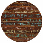 vidaXL Esstisch 110x75 cm Altholz Massivholz