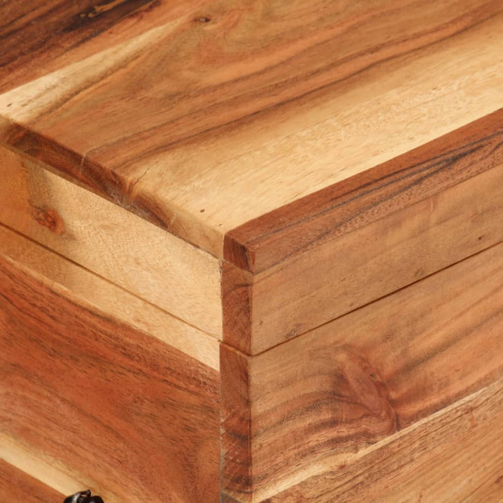 vidaXL Aufbewahrungsbox 39x28x31 cm Massivholz Akazie