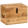 vidaXL Aufbewahrungsbox 39x28x31 cm Massivholz Mango
