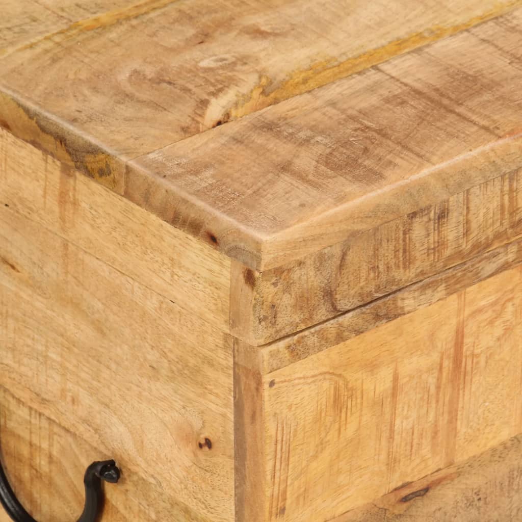 vidaXL Aufbewahrungsbox 39x28x31 cm Massivholz Mango