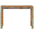 vidaXL Konsolentisch 110x35x76 cm Altholz Massiv
