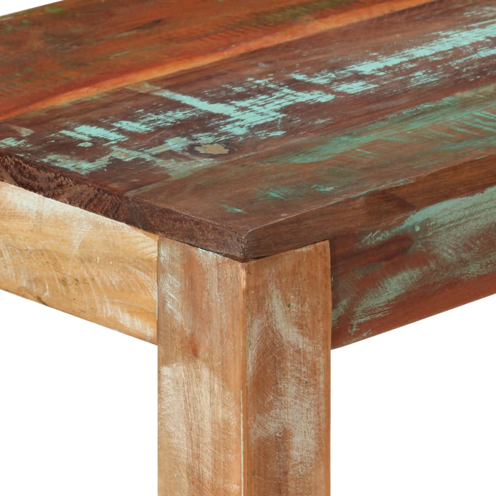 vidaXL Konsolentisch 110x35x76 cm Altholz Massiv