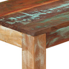 vidaXL Konsolentisch 110x35x76 cm Altholz Massiv