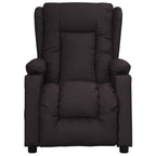 vidaXL Relaxsessel Schwarz Kunstleder