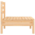 vidaXL 2-Sitzer-Gartensofa Kiefer Massivholz