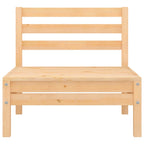vidaXL 4-tlg. Garten-Lounge-Set Massivholz Kiefer