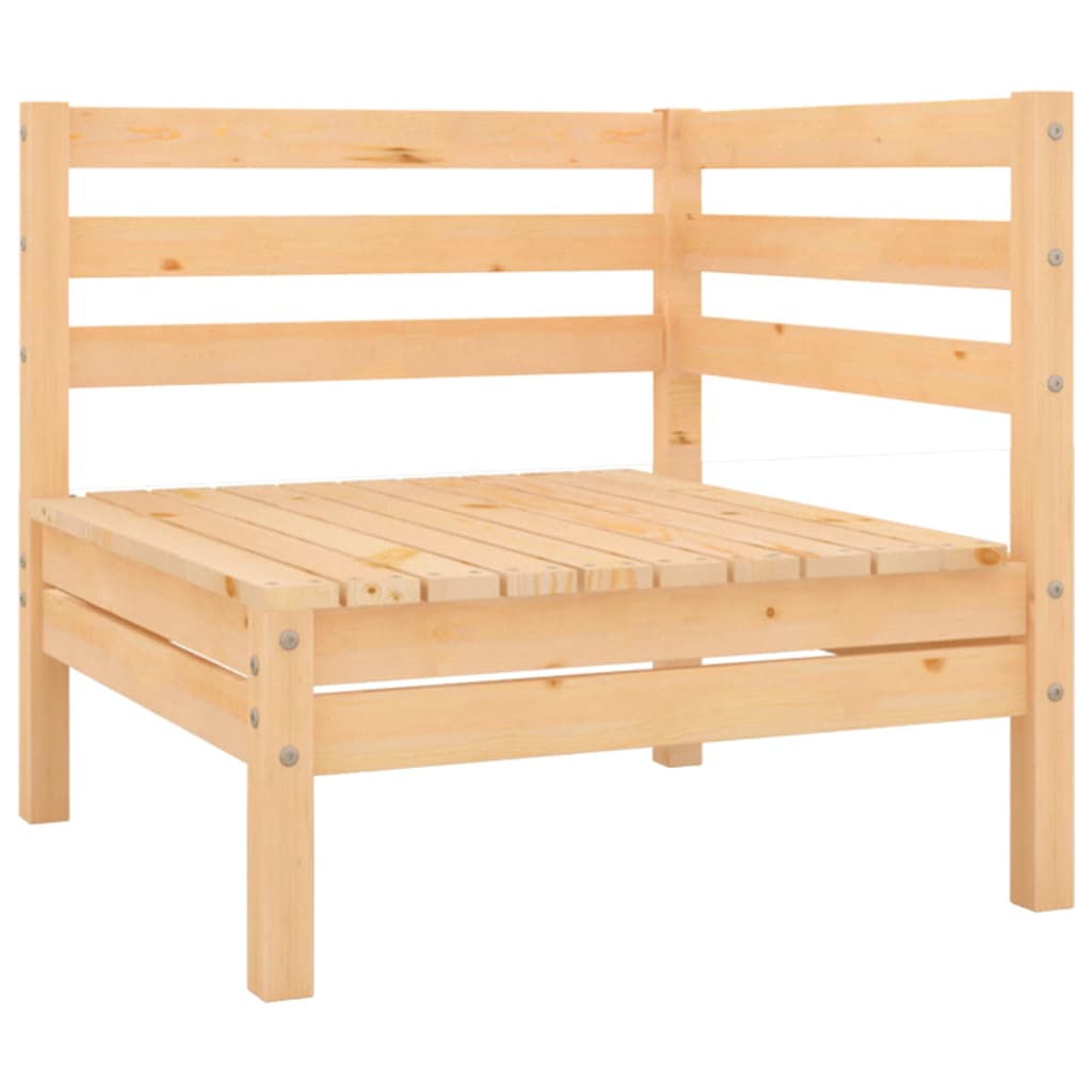 vidaXL 13-tlg. Garten-Lounge-Set Massivholz Kiefer