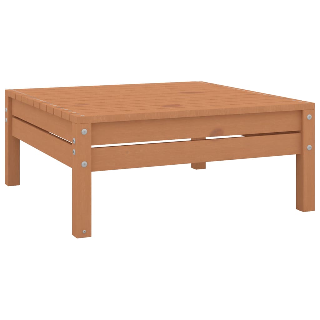 vidaXL 12-tlg. Garten-Lounge-Set Honigbraun Massivholz Kiefer