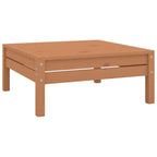 vidaXL 12-tlg. Garten-Lounge-Set Honigbraun Massivholz Kiefer