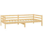 vidaXL Tagesbett mit Matratze 90x200 cm Kiefer Massivholz
