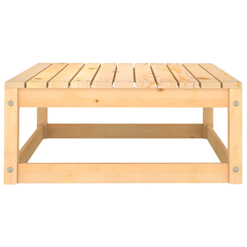 vidaXL 3-tlg. Garten-Lounge-Set mit Kissen Massivholz Kiefer
