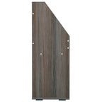 vidaXL Kinder-Bücherregal Grau Sonoma-Eiche 71x30x78,5cm Holzwerkstoff