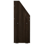 vidaXL Kinder-Bücherregal Räuchereiche 71x30x78,5 cm Holzwerkstoff