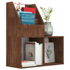 vidaXL Kinder-Bücherregal Braun Eiche 71x30x78,5 cm Holzwerkstoff