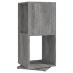 vidaXL Drehregal Betongrau 34,5x34,5x75,5 cm Holzwerkstoff