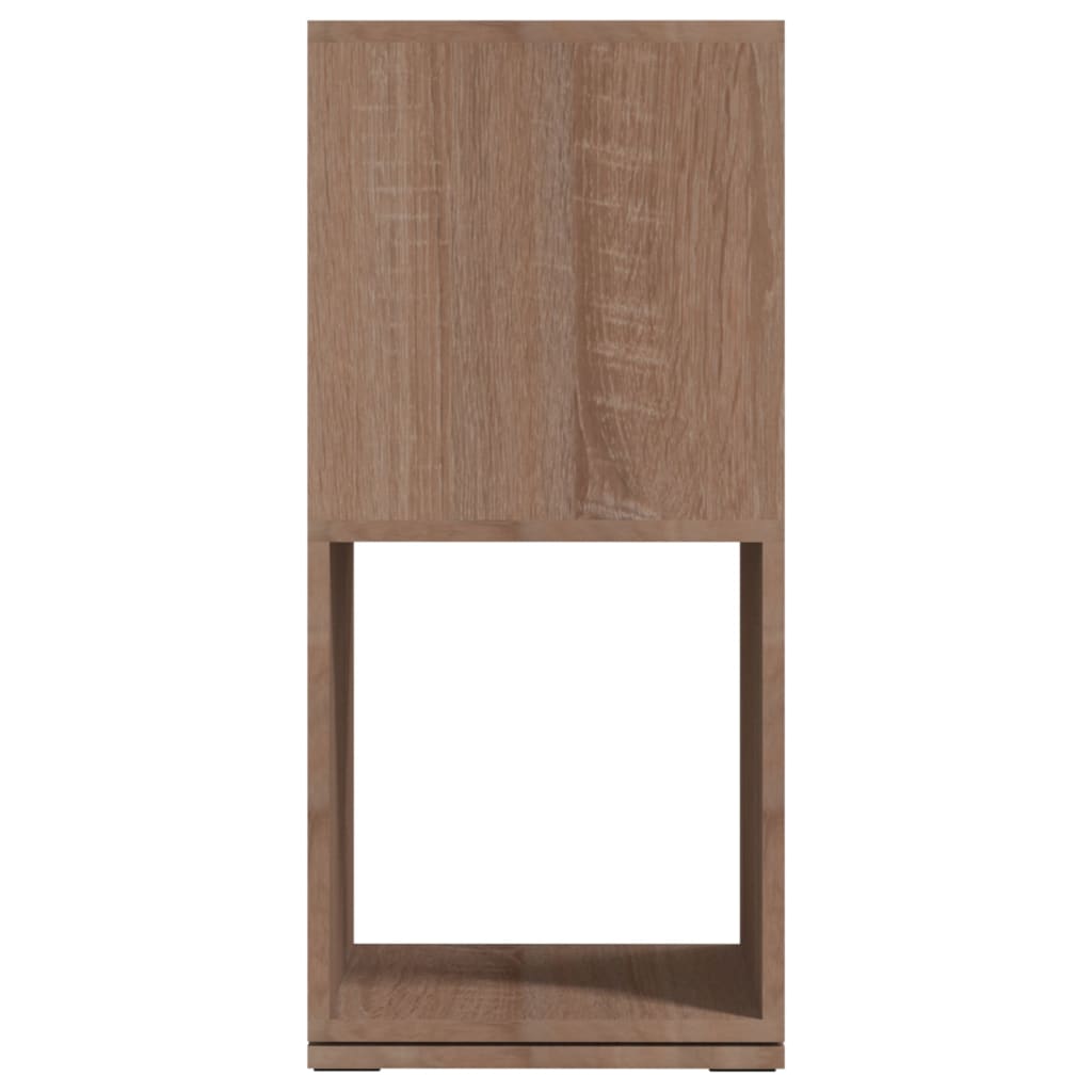 vidaXL Drehregal Sonoma-Eiche 34,5x34,5x75,5 cm Holzwerkstoff