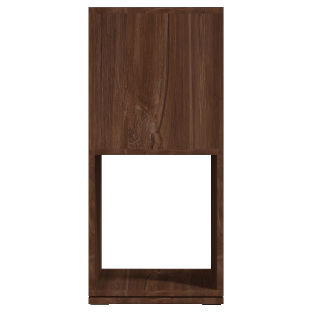 vidaXL Drehregal Braun Eiche-Optik 34,5x34,5x75,5 cm Holzwerkstoff